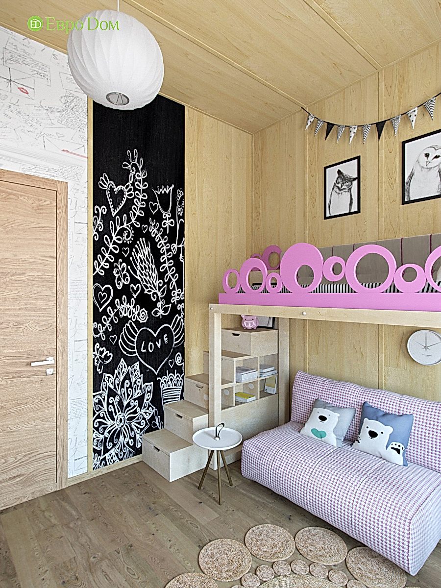 Дизайн 4-комнатной квартиры в стиле лофт. Фото 013