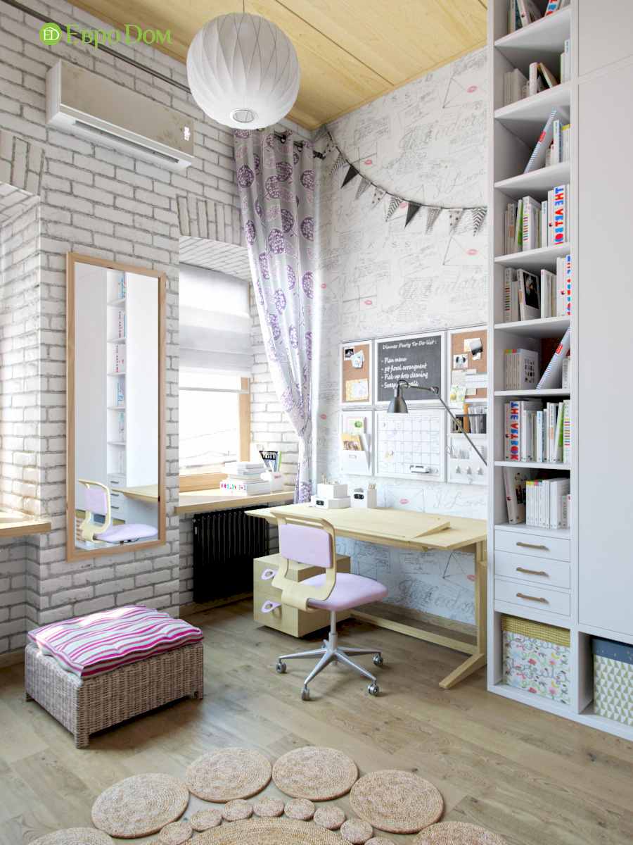 Дизайн 4-комнатной квартиры в стиле лофт. Фото 014