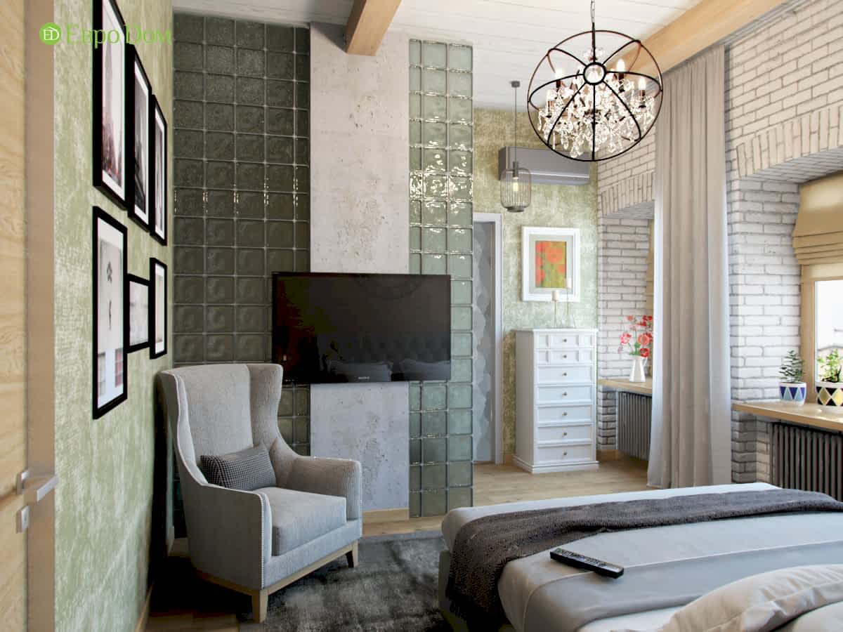 Дизайн 4-комнатной квартиры в стиле лофт. Фото 016