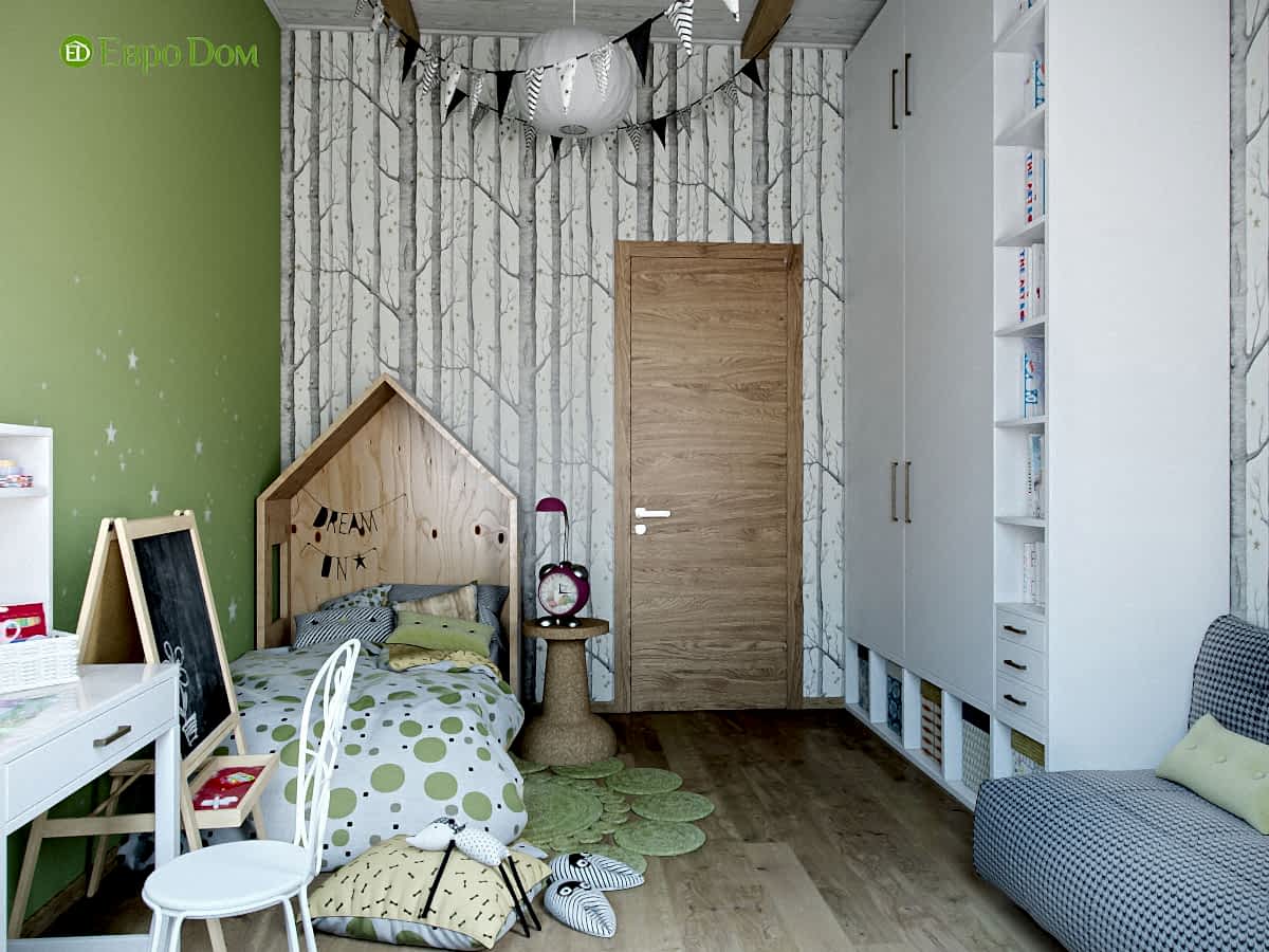 Дизайн 4-комнатной квартиры в стиле лофт. Фото 017