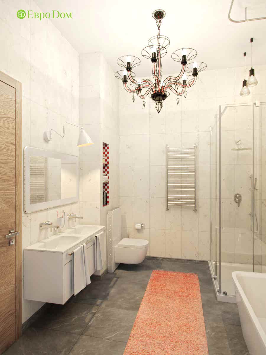 Дизайн 4-комнатной квартиры в стиле лофт. Фото 021