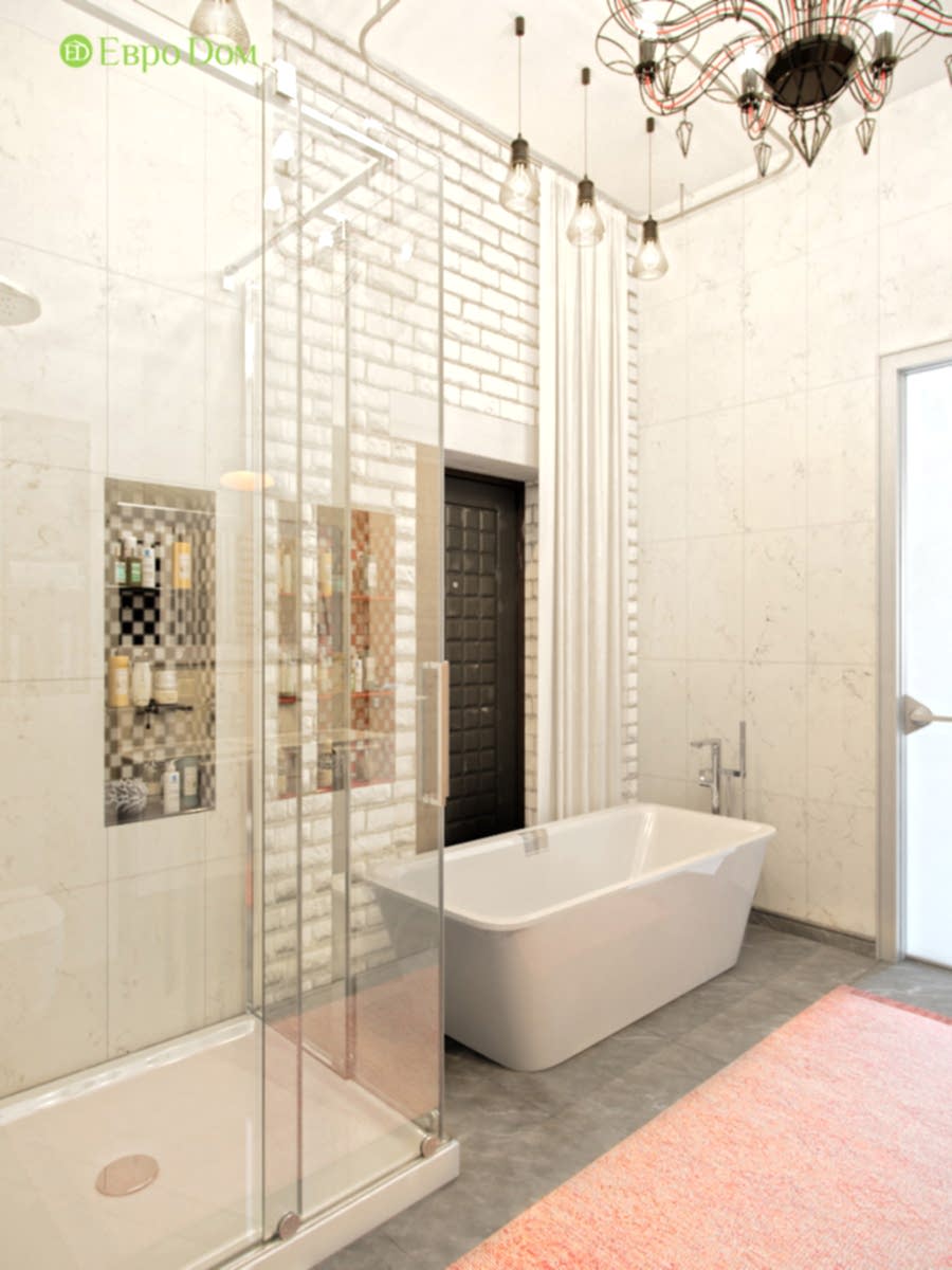 Дизайн 4-комнатной квартиры в стиле лофт. Фото 024