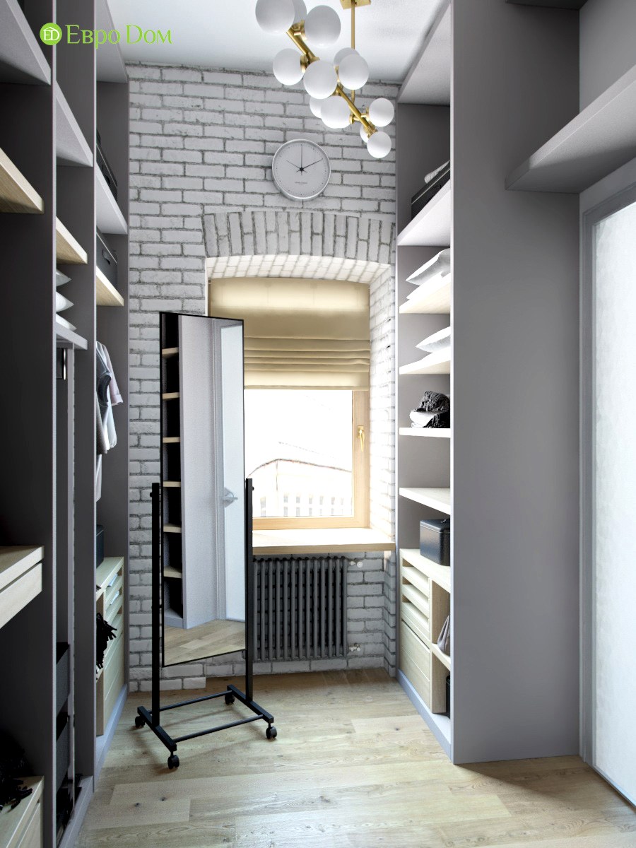 Дизайн 4-комнатной квартиры в стиле лофт. Фото 027