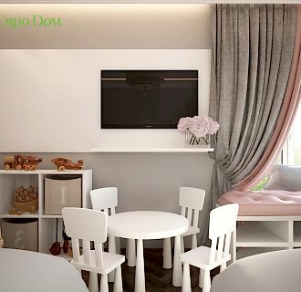 Дизайн четырехкомнатной квартиры 106 кв. м в стиле неоклассика. Фото проекта