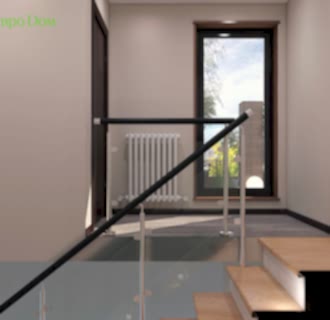 Дизайн интерьера коттеджа 181 кв. м в современном стиле. Фото проекта