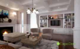 Дизайн интерьера коттеджа 393 кв.м. по адресу г. Алматы, д. Дудкино, д. 66а. Фото 2