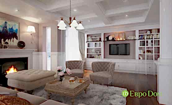 Дизайн интерьера коттеджа 393 кв.м. по адресу г. Алматы, д. Дудкино, д. 66а. Фото 2