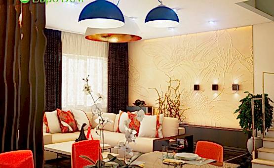 Дизайн интерьера коттеджа