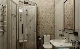 Дизайн интерьера деревянного дома 155 кв.м. по адресу Новая Алматы, д. Пучково. Фото 3