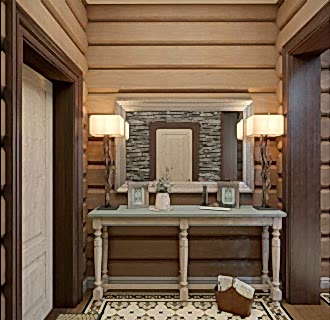 Дизайн интерьера коттеджа 208 кв. м в стиле фьюжн. Фото проекта