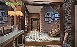 Дизайн интерьера коттеджа 208 кв.м. по адресу МО, Ногинский район, д. Ельня. Фото 3