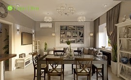 Дизайн интерьера коттеджа 246 кв.м. по адресу МО, Солнечногорский р-н, пос. Кутузовское, вблизи д. Благовещенка. Фото 2