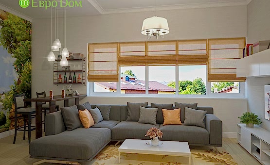 Дизайн интерьера коттеджа