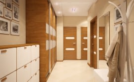 Дизайн интерьера таунхауса 126 кв.м. по адресу МО, г. Химки, ЖК Город Набережных. Фото 1