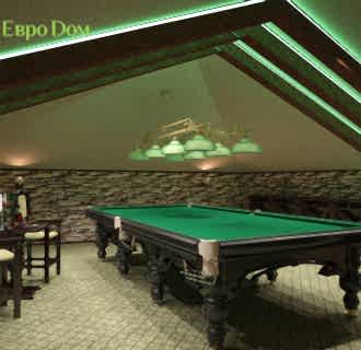 Дизайн таунхауса 210 кв. м в стиле ар-деко. Фото проекта