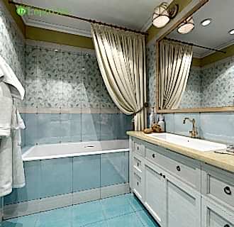 Дизайн трехкомнатной квартиры 79 кв. м в английском стиле. Фото проекта