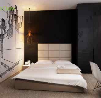 Дизайн трехкомнатной квартиры 193 кв. м в современном стиле. Фото проекта