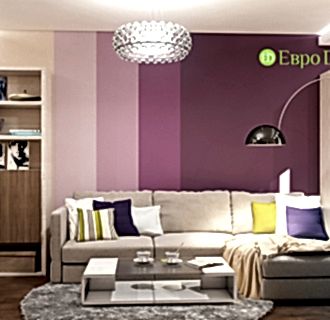 Дизайн трехкомнатной квартиры 67 кв. м в современном стиле. Фото проекта