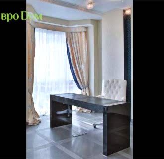 Ремонт трехкомнатной квартиры 232 кв. м в стиле эклектика. Фото проекта