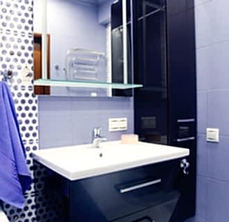 Ремонт трехкомнатной квартиры 100 кв. м в стиле прованс. Фото проекта