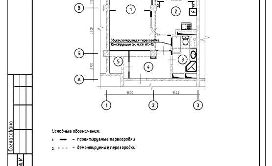 Перепланировка 1-комнатной квартиры 50 кв.м. по адресу г. Алматы, ул. Удальцова, д.3, к.14. Фото 1