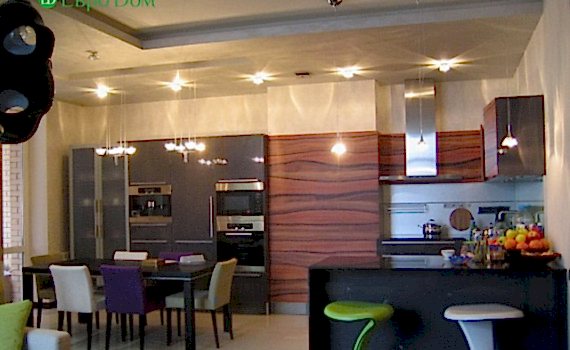 Ремонт трехкомнатной квартиры 81 кв. м в современном стиле. Фото проекта