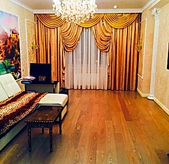 Ремонт трехкомнатной квартиры 86 кв. м в классическом стиле. Фото проекта