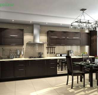 Дизайн трехкомнатной квартиры 114 кв. м в африканском стиле. Фото проекта