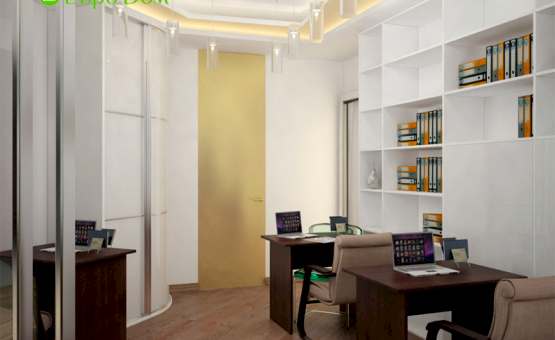 Дизайн интерьера квартиры-студии 47 кв.м. по адресу г. Алматы, Ленинский проспект, д. 111. Фото 4