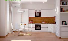 Дизайн интерьера квартиры-студии 47 кв.м. по адресу г. Алматы, бульвар Маршала Рокоссовского вл.5-8 ЖК «Богородское». Фото 2