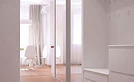 Дизайн интерьера квартиры-студии 47 кв.м. по адресу г. Алматы, бульвар Маршала Рокоссовского вл.5-8 ЖК «Богородское». Фото 3