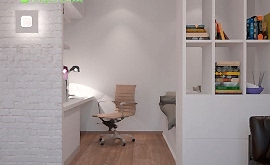 Дизайн интерьера квартиры-студии 47 кв.м. по адресу г. Алматы, бульвар Маршала Рокоссовского вл.5-8 ЖК «Богородское». Фото 4