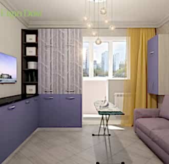 Дизайн четырехкомнатной квартиры 200 кв. м в современном стиле. Фото проекта