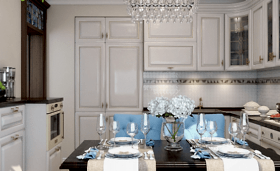 Дизайн интерьера четырехкомнатной квартиры 74 кв.м. по адресу Алматы, Свободный проспект, д. 11, корп. 5. Фото 2