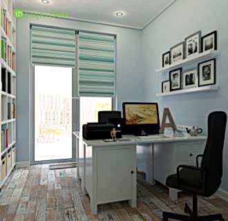 Дизайн четырехкомнатной квартиры 137 кв. м в скандинавском стиле. Фото проекта