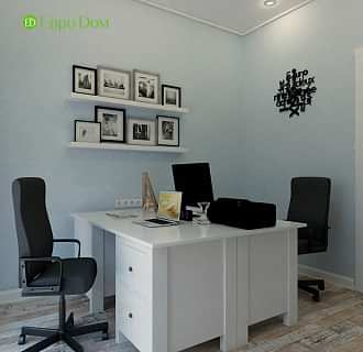 Дизайн четырехкомнатной квартиры 137 кв. м в скандинавском стиле. Фото проекта