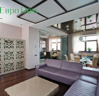 Ремонт четырехкомнатной квартиры 124 кв. м в современном стиле. Фото проекта