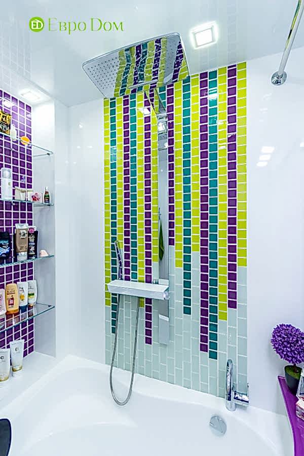 Дизайн двухкомнатной квартиры 77 кв. м в современном стиле. Фото 017