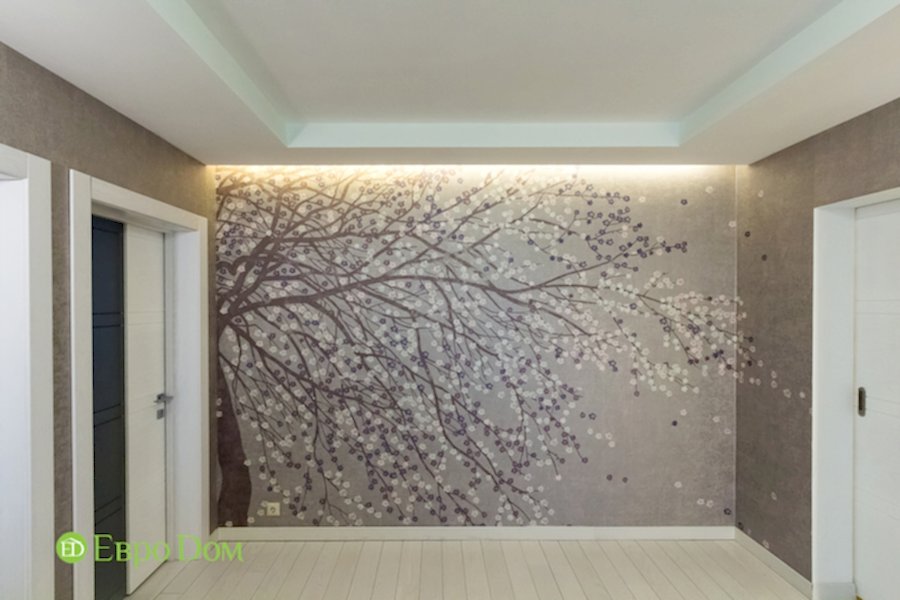 Дизайн двухкомнатной квартиры 77 кв. м в современном стиле. Фото 026