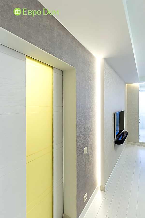 Дизайн двухкомнатной квартиры 77 кв. м в современном стиле. Фото 042