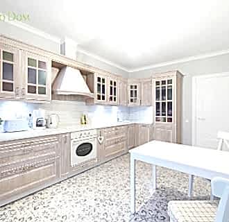 Ремонт двухкомнатной квартиры 74 кв. м в стиле прованс. Фото проекта