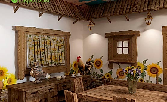 Дизайн интерьера деревянного дома 434 кв.м. по адресу МО, г. Лобня, пос. Ягодка. Фото 3