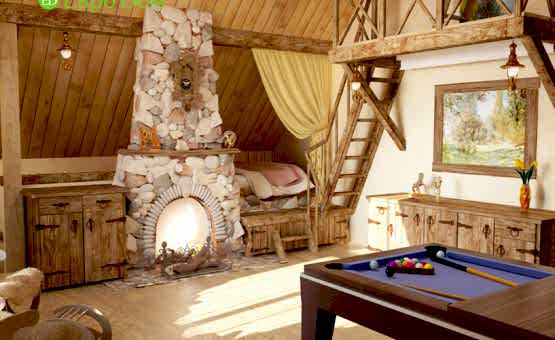 Дизайн интерьера деревянного дома 434 кв.м. по адресу МО, г. Лобня, пос. Ягодка. Фото 4