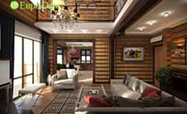 Дизайн интерьера частного дома 235 кв.м. по адресу МО, Дмитровский р-н, дер. Ваньково, КП «Васнецово». Фото 2