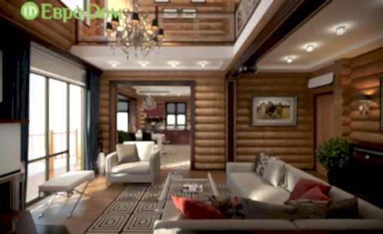 Дизайн интерьера частного дома 235 кв.м. по адресу МО, Дмитровский р-н, дер. Ваньково, КП «Васнецово». Фото 2