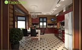 Дизайн интерьера частного дома 235 кв.м. по адресу МО, Дмитровский р-н, дер. Ваньково, КП «Васнецово». Фото 3