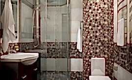 Дизайн интерьера квартиры-студии 35 кв.м. по адресу г. Алматы, ул. Новикова-Прибоя, д. 9. Фото 1