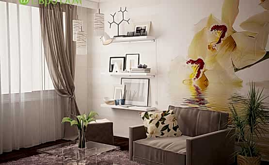 Дизайн интерьера квартиры-студии