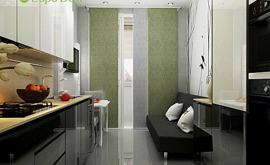 Дизайн интерьера квартиры-студии 43 кв.м. по адресу г. Химки, мкр.Фирсановка, ул.Речная, д. 2Б. Фото 1