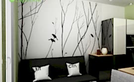 Дизайн интерьера квартиры-студии 43 кв.м. по адресу г. Химки, мкр.Фирсановка, ул.Речная, д. 2Б. Фото 4